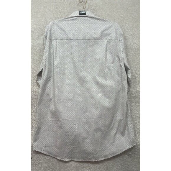 NWOT Nick Graham Everywhere Men‎ Size Large Stretch L/S Shirt Modern Fit Gray - Picture 3 of 9